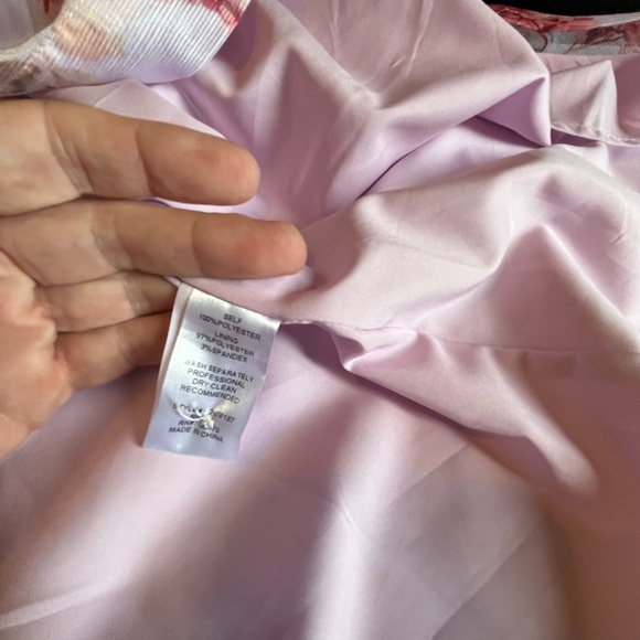 NWT INA size L pink butterfly midi dress - Picture 9 of 13